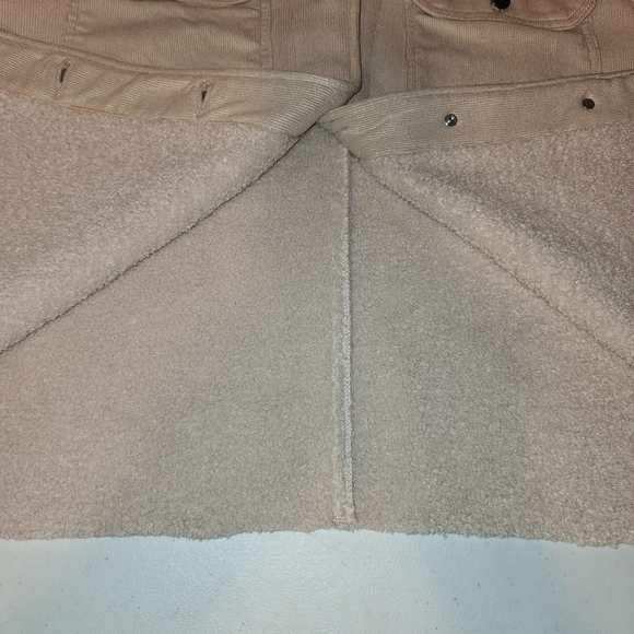 Dylan Light Pink Jacket with Plush Collar - Picture 5 of 13